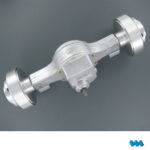Veroma Achteras met planetaire tandwielen (smalle uitvoering). (VER-218325) - Afbeelding 2