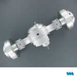 Veroma Achteras met planetaire tandwielen (smalle uitvoering). (VER-218325)
