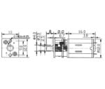 Krick Micro pile vertraging 300:1 6V. (KRI-042203) - Afbeelding 2
