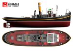 Türk Models 1/20 Liman 2 Sleepboot RC. (TRK-124) - Afbeelding 3