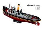 Türk Models 1/20 Liman 2 Sleepboot RC. (TRK-124) - Afbeelding 2