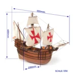 Occre Santa Maria starterspakket. (OCR-12010S) - Afbeelding 5