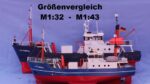 Bauer Modelle Littorina Onderzoeksvaartuig 1:32. (BAU-4.1700) - Afbeelding 12