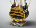 Mamoli U.S.S. Constitution, doorsnede. (MAM-MV32) - Afbeelding 2