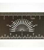Artesania Latina RVS micro centreer liniaal. (ART-27326) - Afbeelding 2