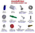 Türk Models Skibladner R/C Set. (TRK-0600-RC) - Afbeelding 2