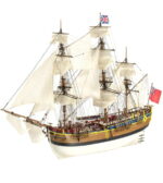 Artesania Latina HMS Endeavour met verlichting. (ART-22520)